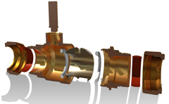 Cutaway and exploded view for Crane.